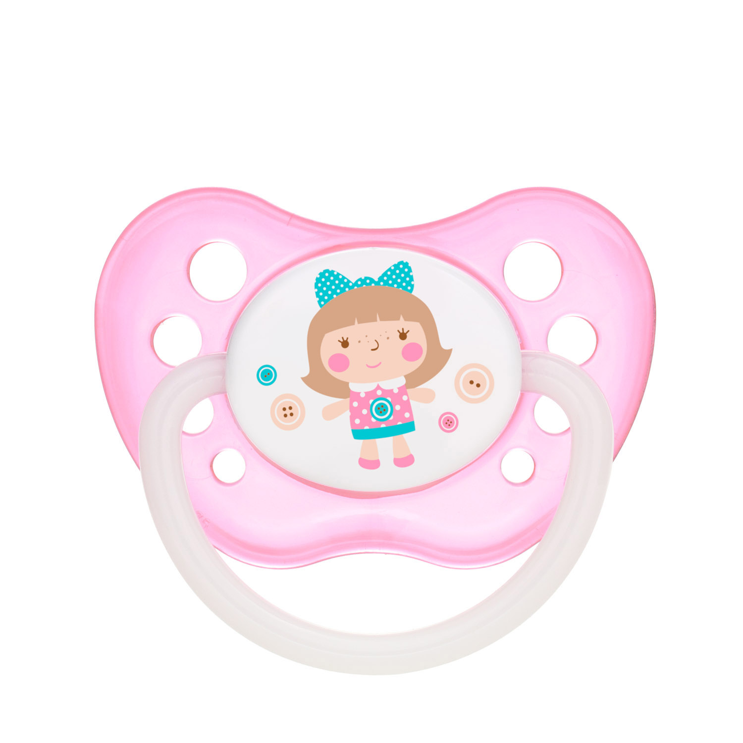 Canpol babies smoczek uspokajający kauczuk 0-6m anatomiczny TOYS