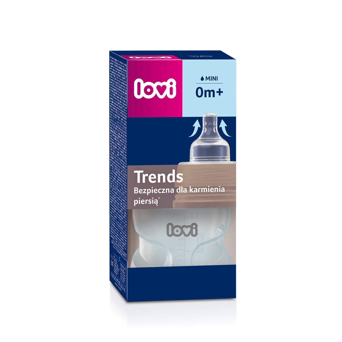 Butelka LOVI Trends 120 ml Green