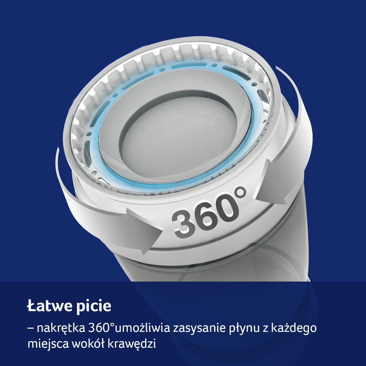 Kubek 360° LOVI 250 ml Night&Day Rabbit
