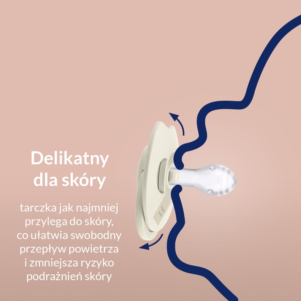 Smoczek silikonowy dynamiczny LOVI Prime ​
0-6m 1 szt Blush Glow