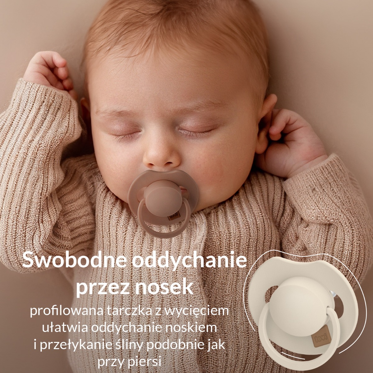 Smoczek silikonowy dynamiczny LOVI Prime ​
0-6m 1 szt Blush Glow