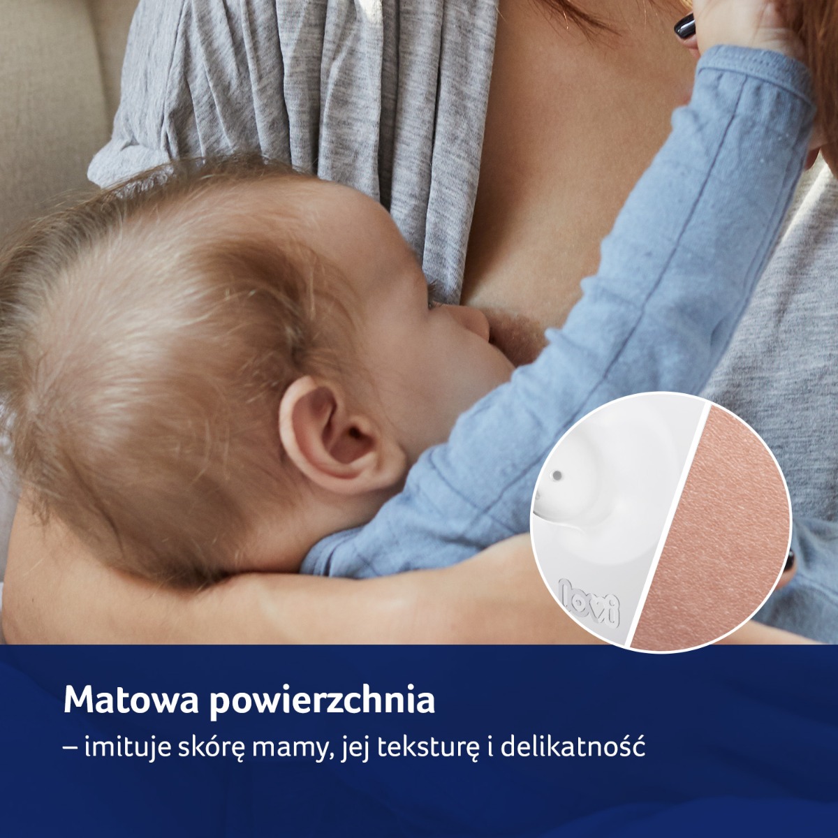 Silikonowe osłonki piersi LOVI Skin Touch M/L