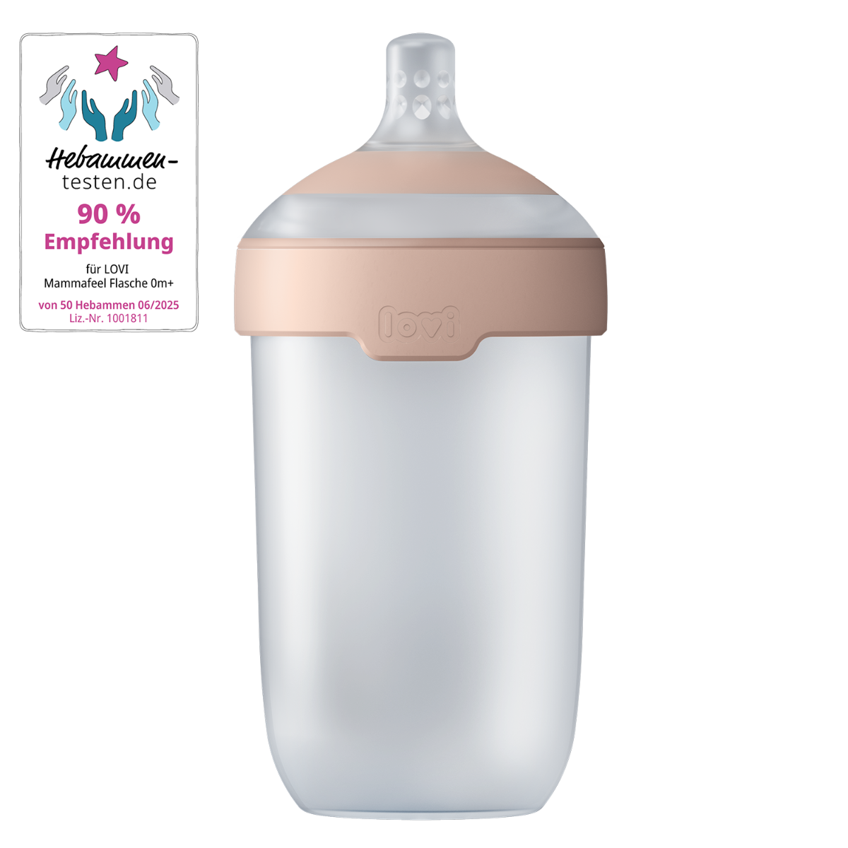Butelka LOVI Mammafeel 250 ml