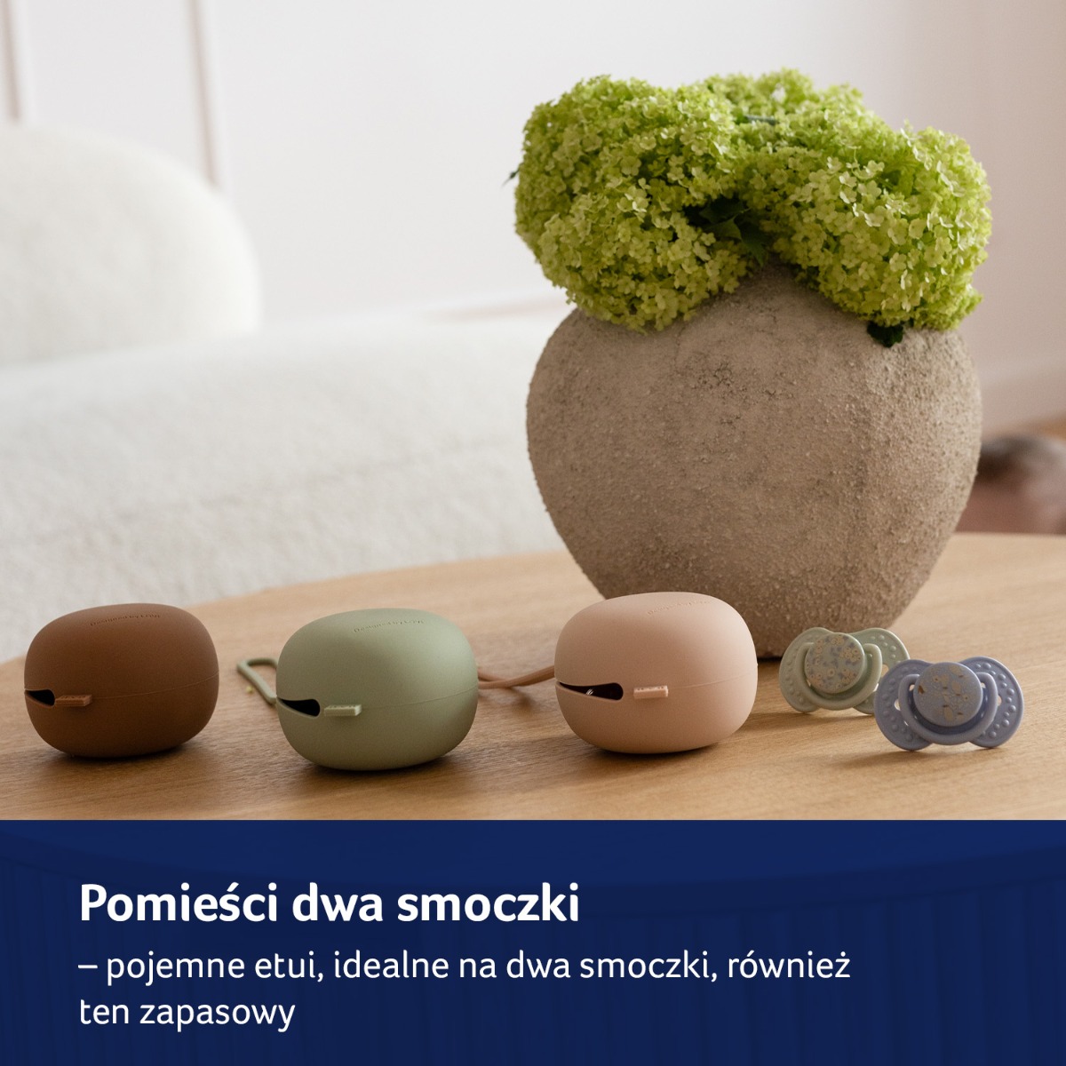 Silikonowe etui na smoczek LOVI Granola