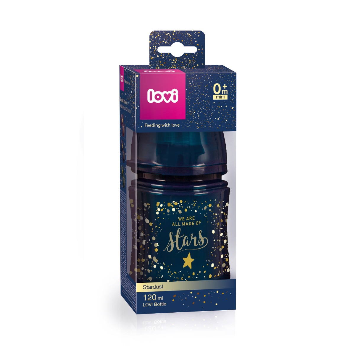 Butelka LOVI 120 ml Stardust