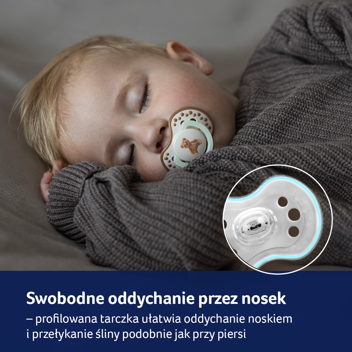 Smoczek silikonowy dynamiczny LOVI 0-6m 2 szt Teddy Love