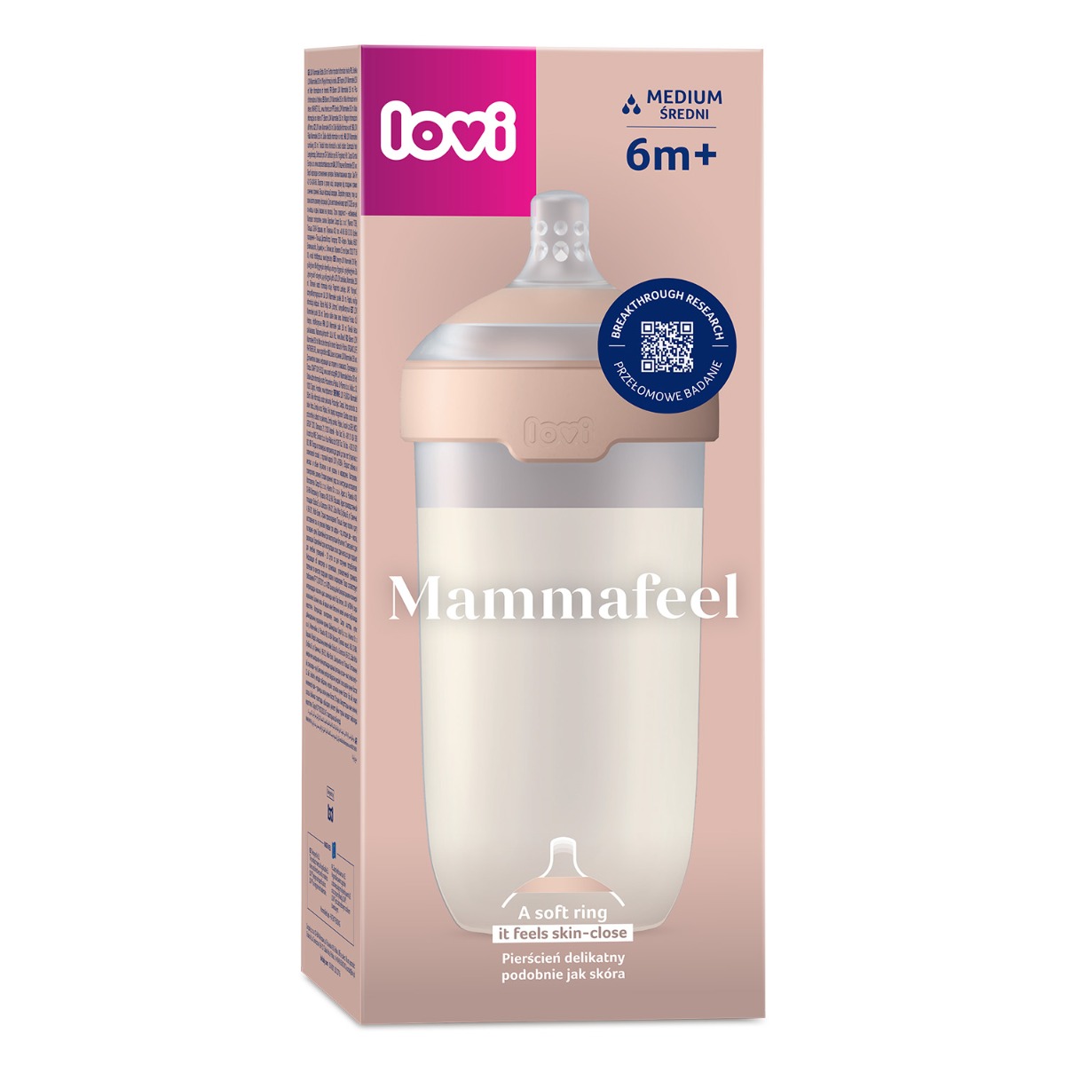 Butelka LOVI Mammafeel 330 ml