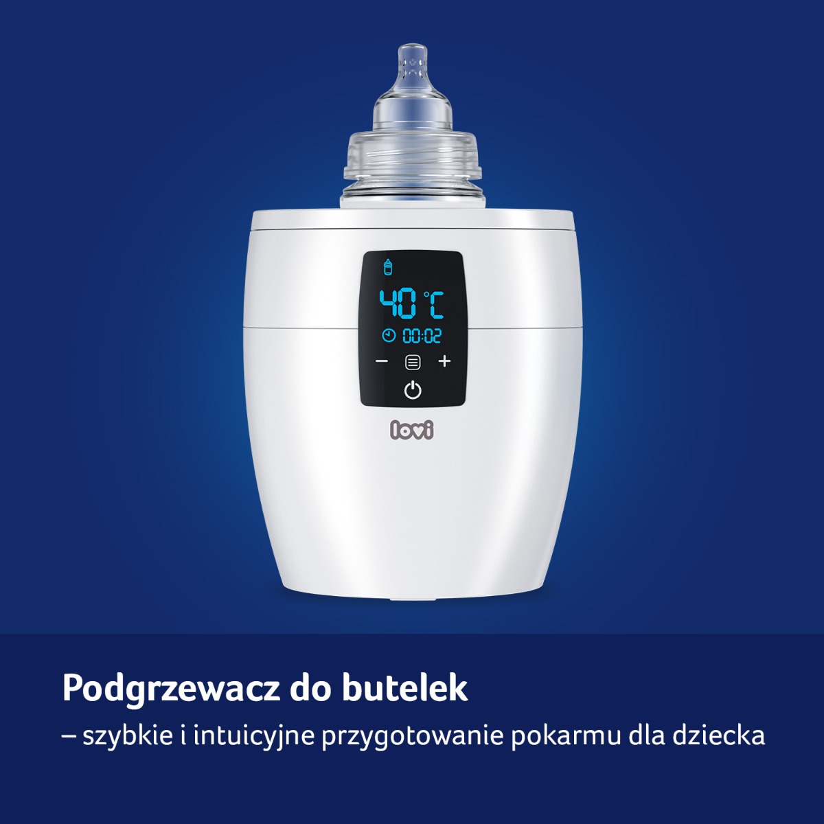 Podgrzewacz do Butelek LOVI Biały