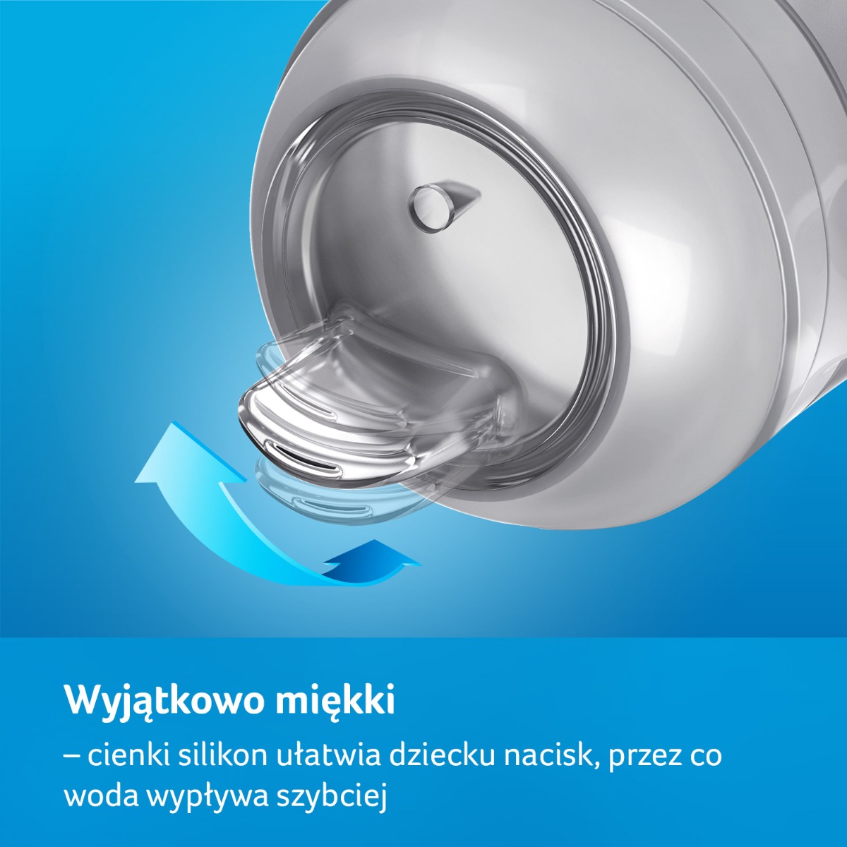 Ustnik silikonowy do pierwszego kubka LOVI Easy Switch
