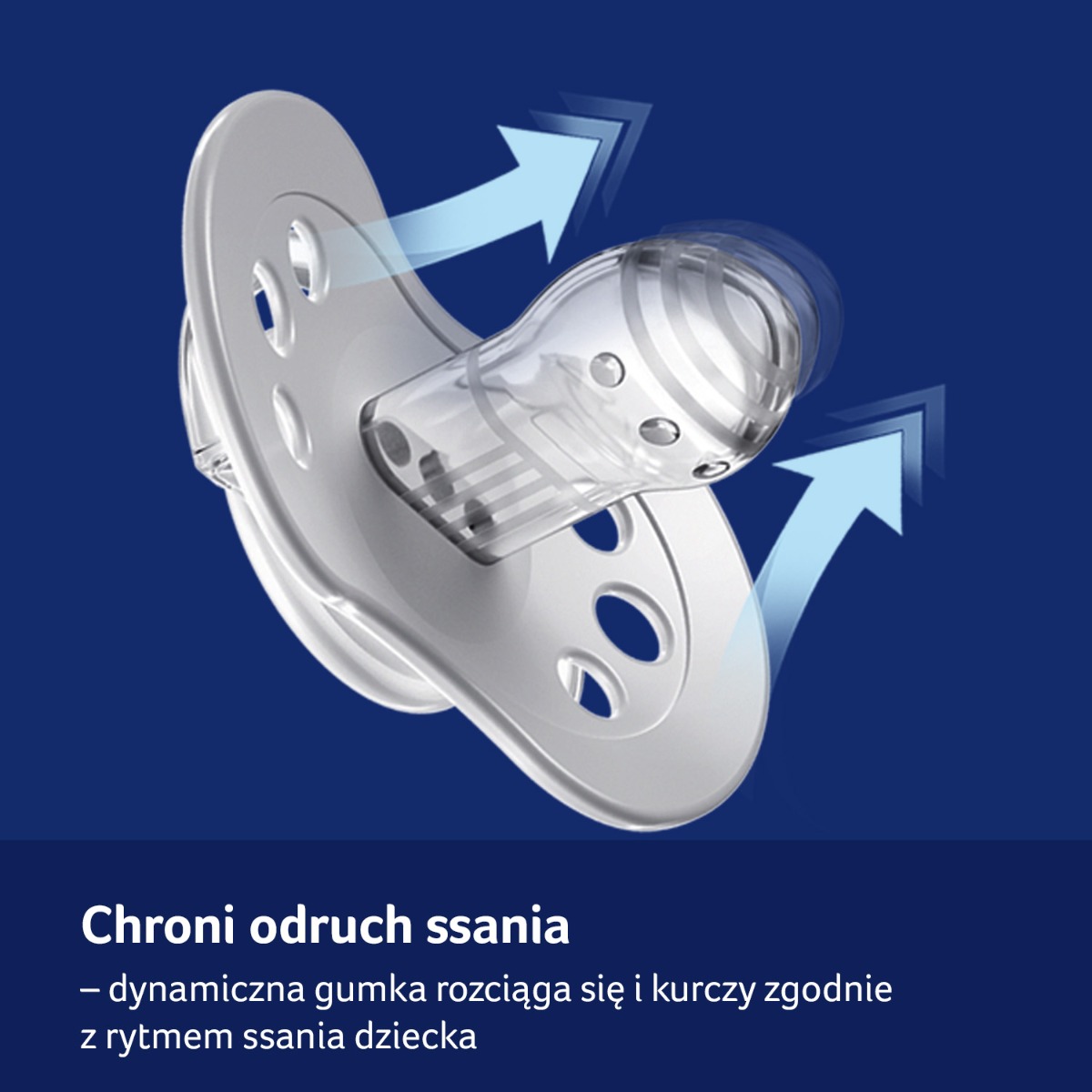 Smoczek silikonowy dynamiczny LOVI 0-6m 2 szt Night&Day Hedgehog