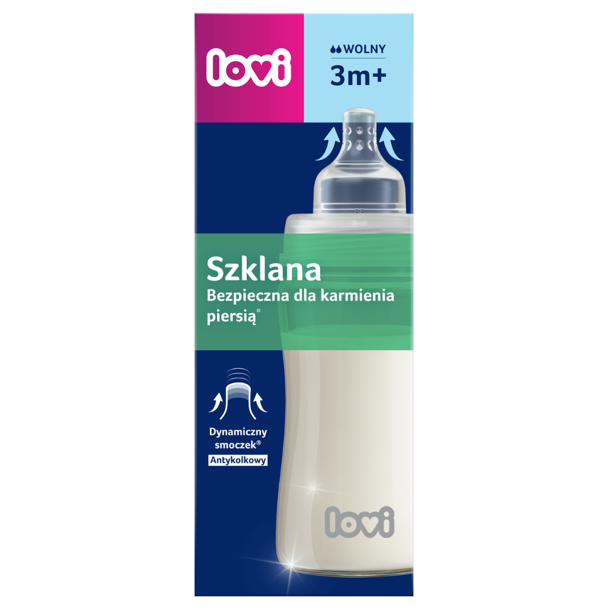 Butelka szklana LOVI 250 ml