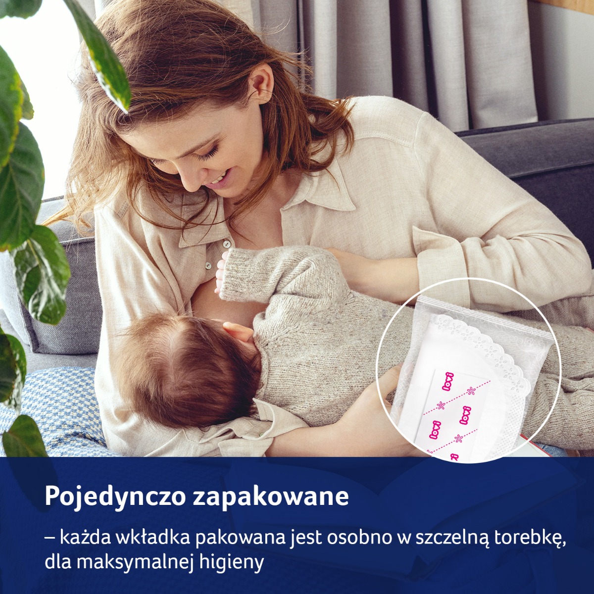Wkładki laktacyjne antybakteryjne LOVI Discreet Elegance 20 szt. Czarne