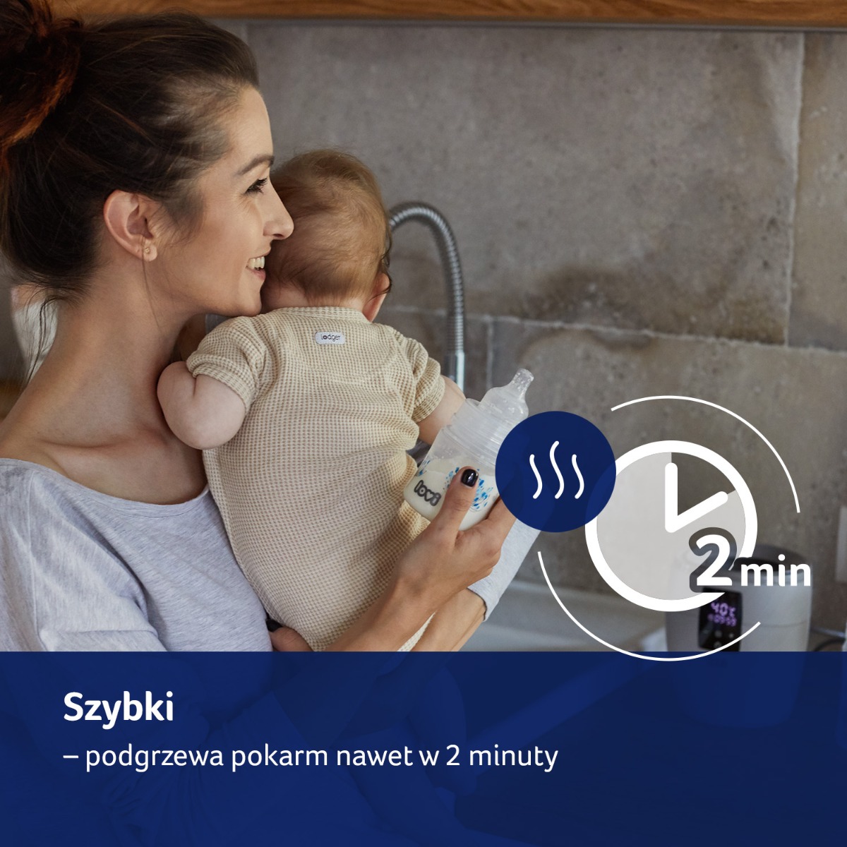 Podgrzewacz do Butelek LOVI Biały