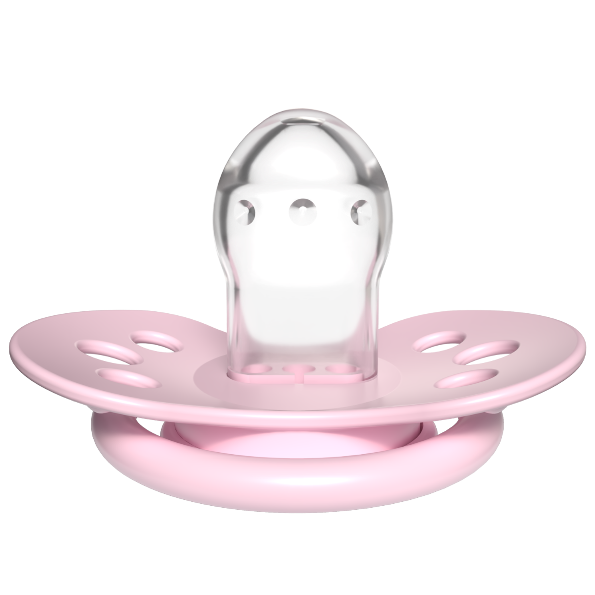 Smoczek silikonowy dynamiczny LOVI Classy 0-2m 2 szt. Petite Rose
