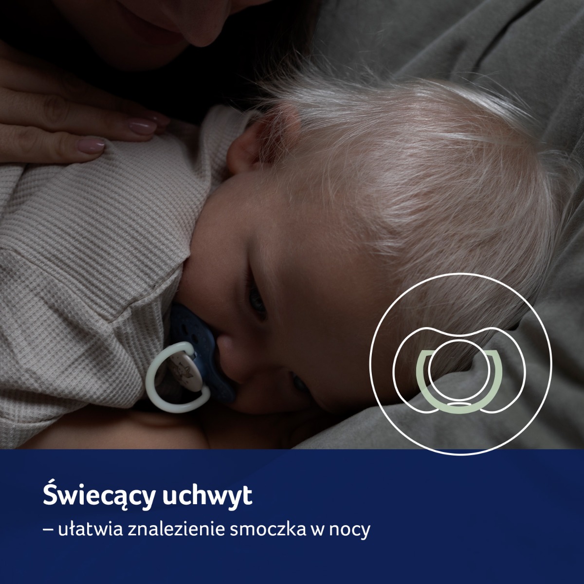 Smoczek silikonowy dynamiczny LOVI 18m+ 2 szt. Night&Day Girl