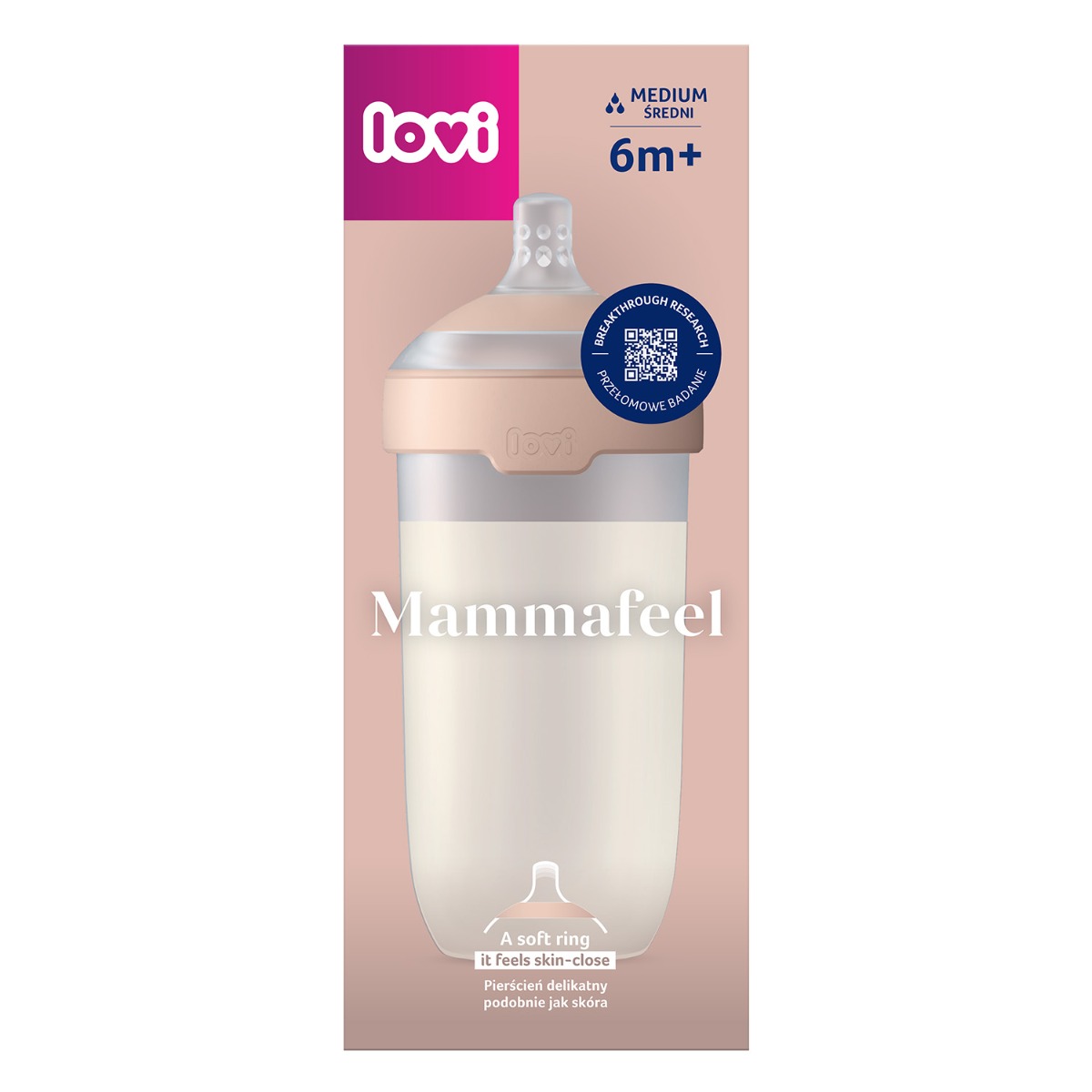 Butelka LOVI Mammafeel 330 ml