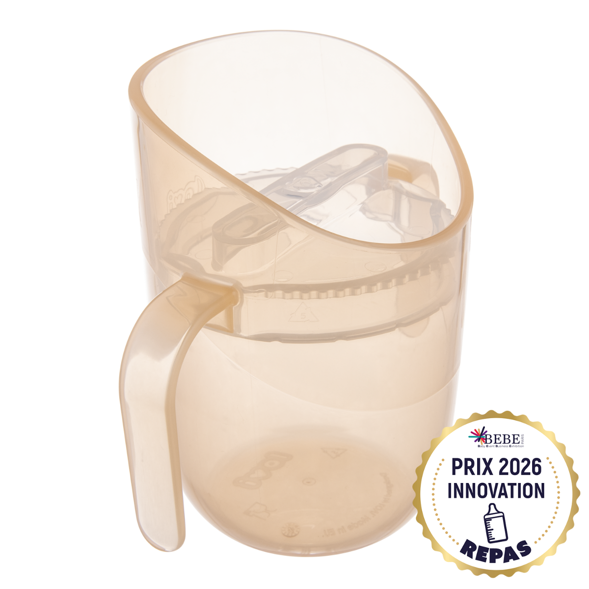 Kubek treningowy LOVI Genius 150 ml Nude