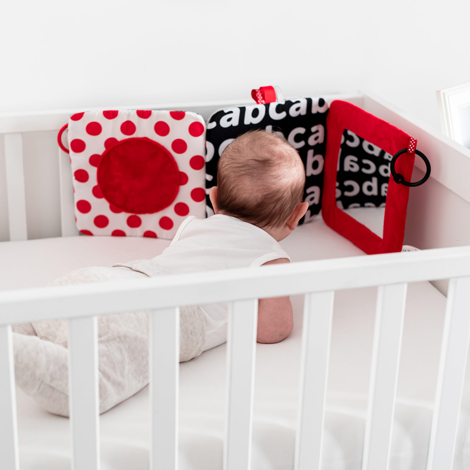 Canpol babies duże lusterko kontrastowe SENSORY TOYS