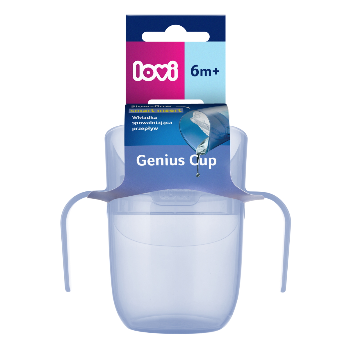 Kubek treningowy LOVI Genius 150 ml Ultramarine