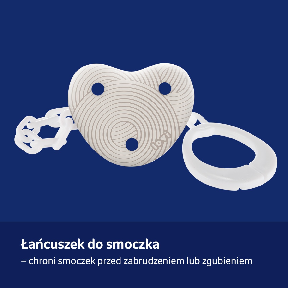 Łańcuszek do smoczka LOVI Harmony