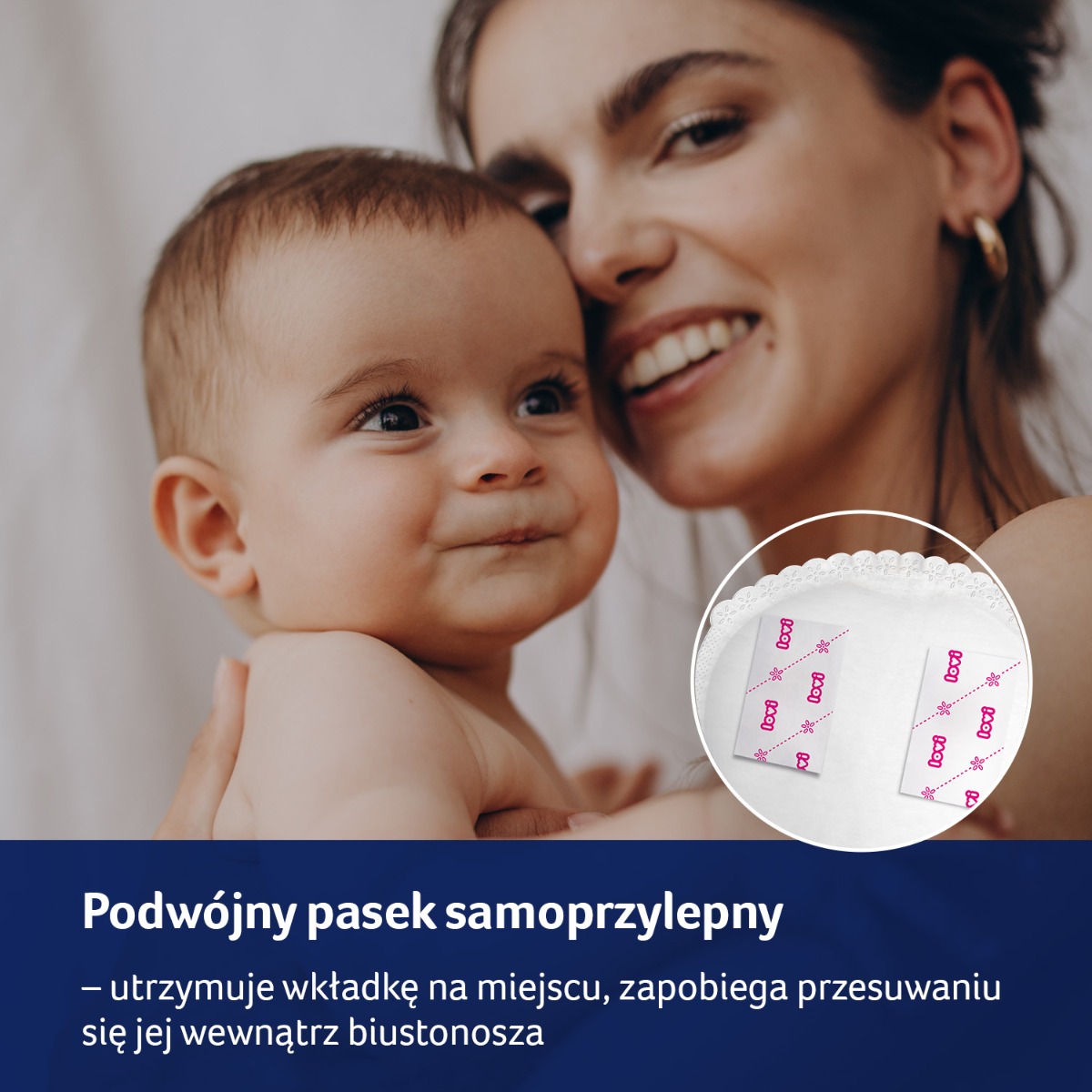 Wkładki laktacyjne antybakteryjne LOVI Discreet Elegance 100 szt. białe 