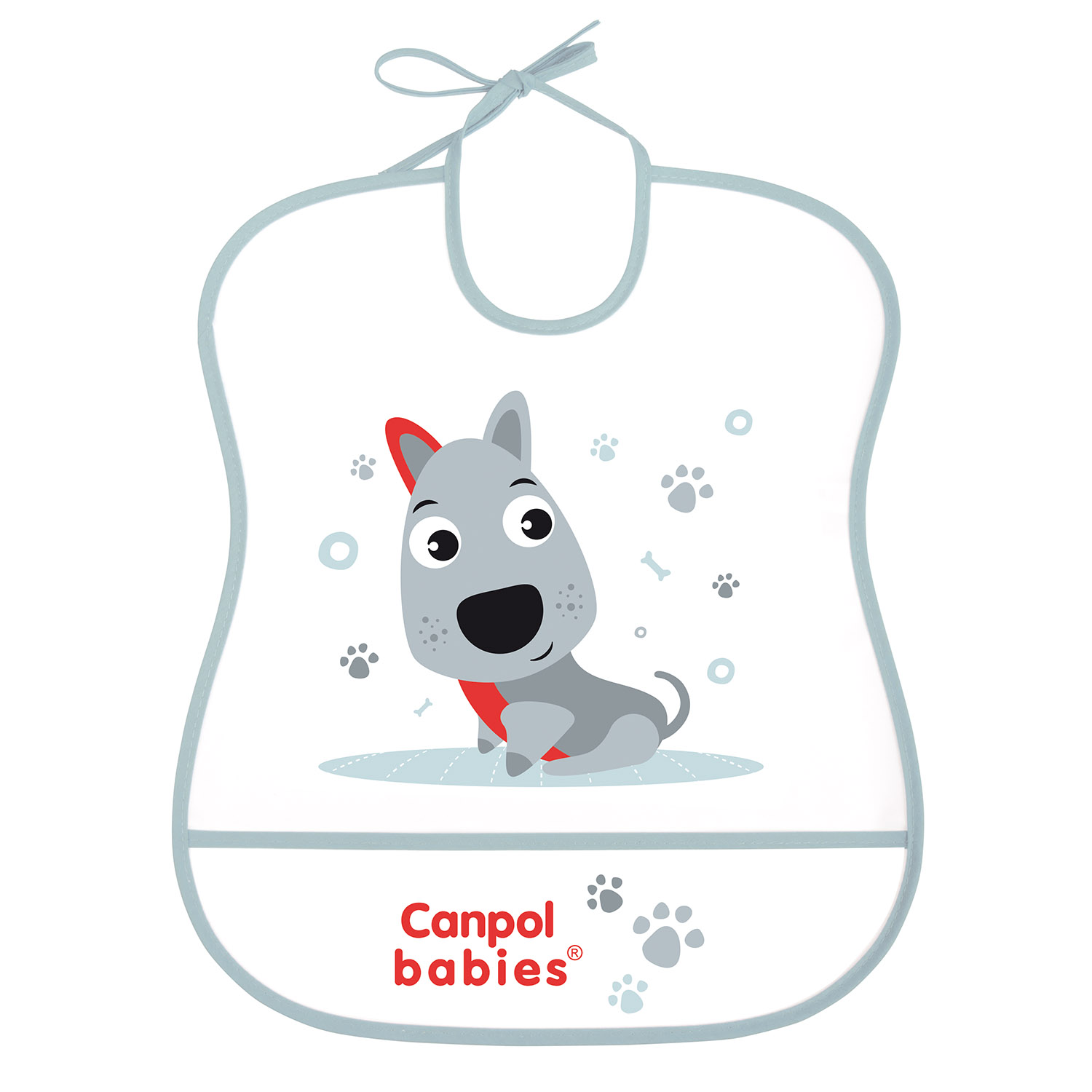 Śliniak Canpol babies zmywalny miękki CUTE ANIMALS