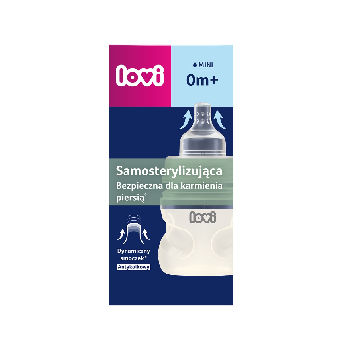 LOVI selbststerilisierende Flasche 150 ml