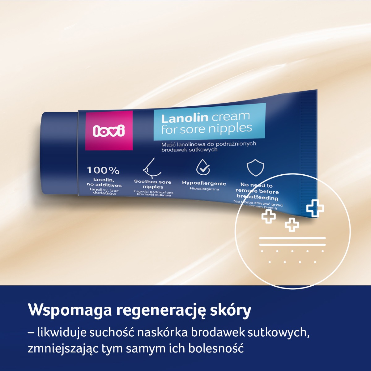 Maść lanolinowa LOVI do brodawek sutkowych 37g