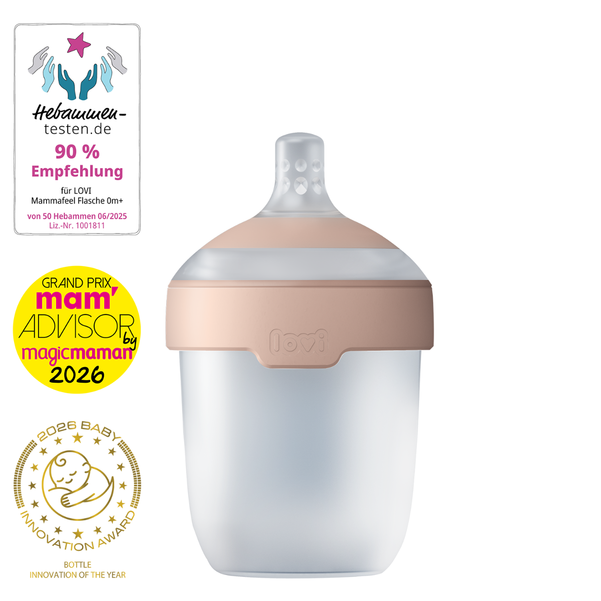 Butelka LOVI Mammafeel 150 ml