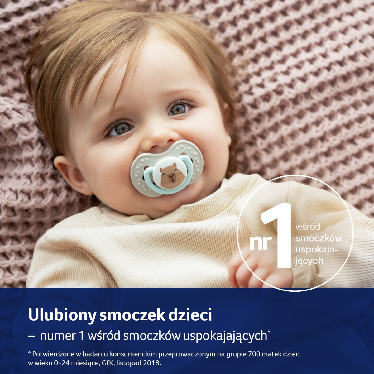 Smoczek silikonowy dynamiczny LOVI 0-6m 2 szt CapiChill Girl