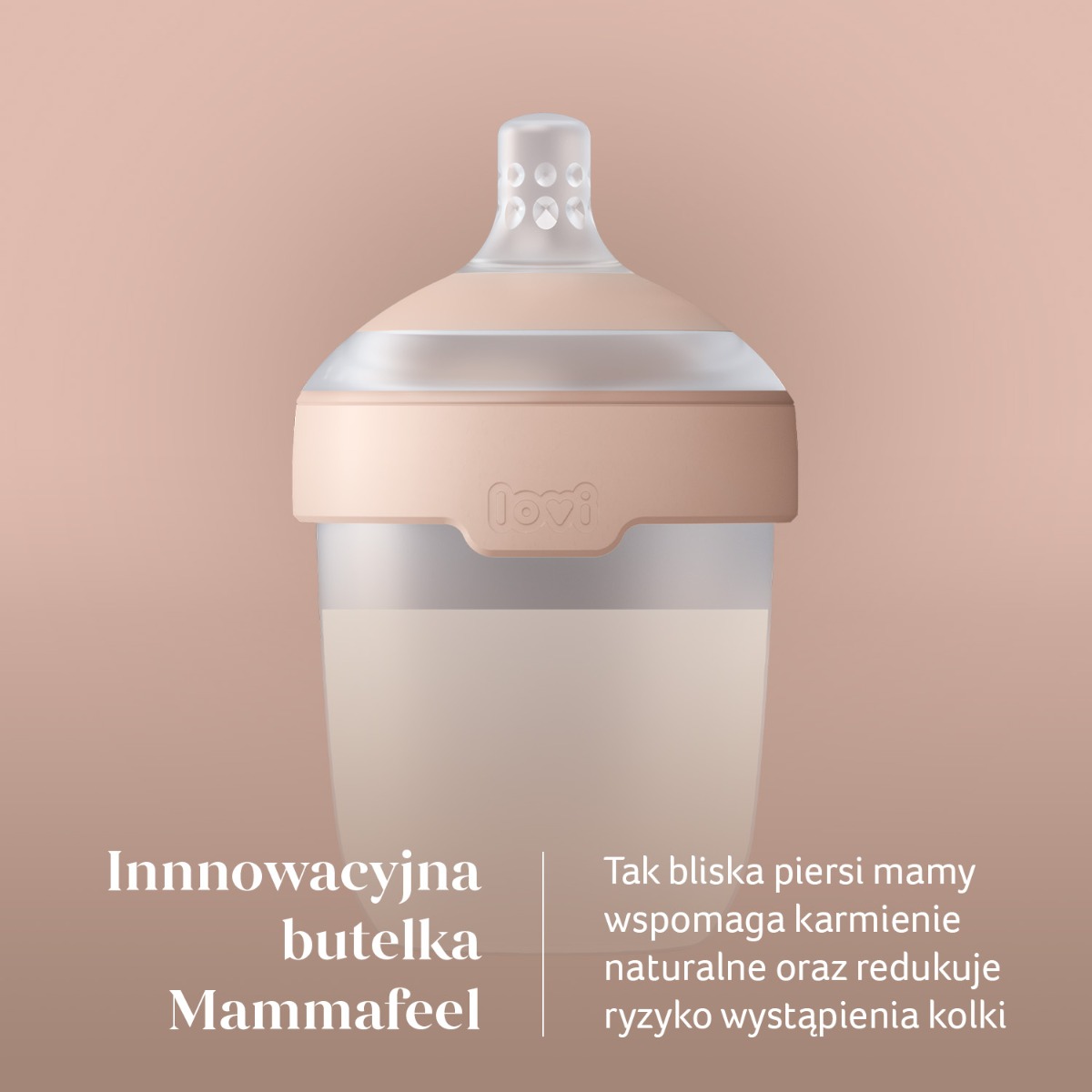 Butelka LOVI Mammafeel 330 ml