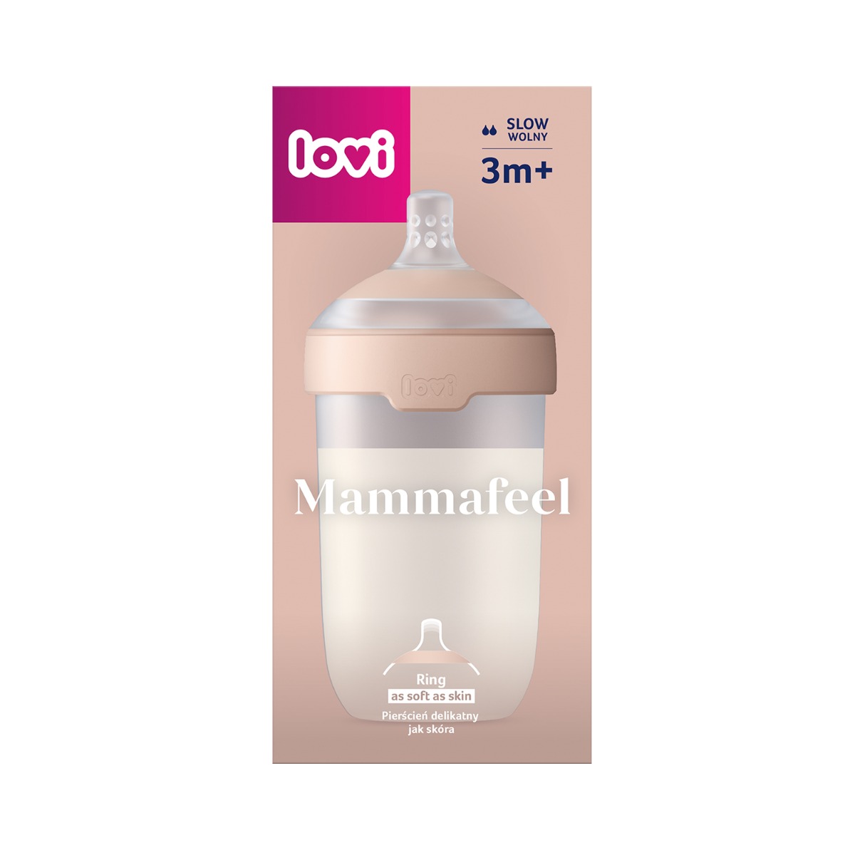 Butelka LOVI Mammafeel 250 ml