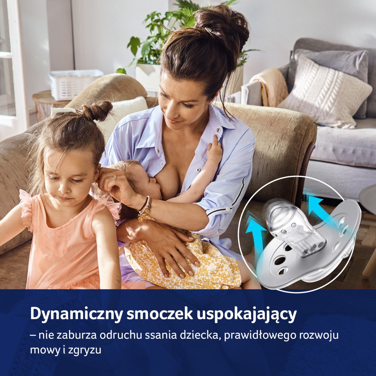 Smoczek silikonowy dynamiczny LOVI 18 m+ 2 szt. Harmony Girl
