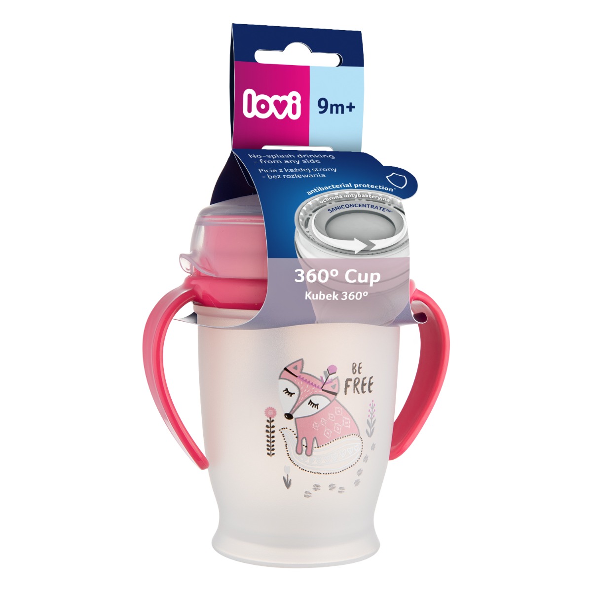 LOVI Drink Master 360° Becher 250 ml Indian Summer Girl