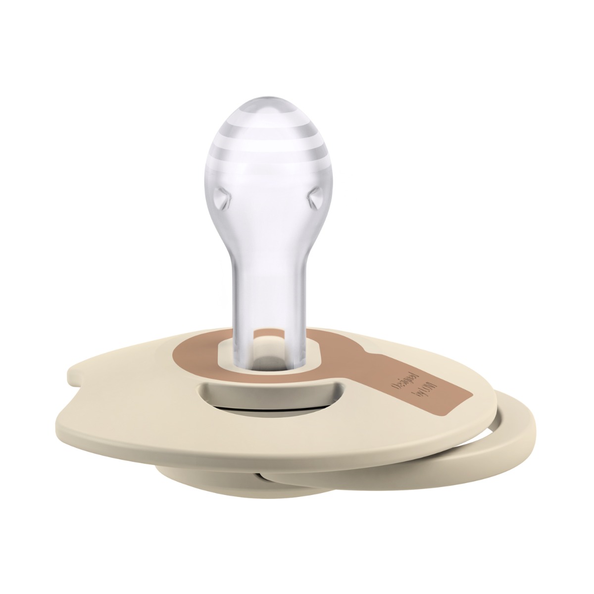 Smoczek silikonowy dynamiczny LOVI Prime 6-18m 2 szt Coconut/Ivory