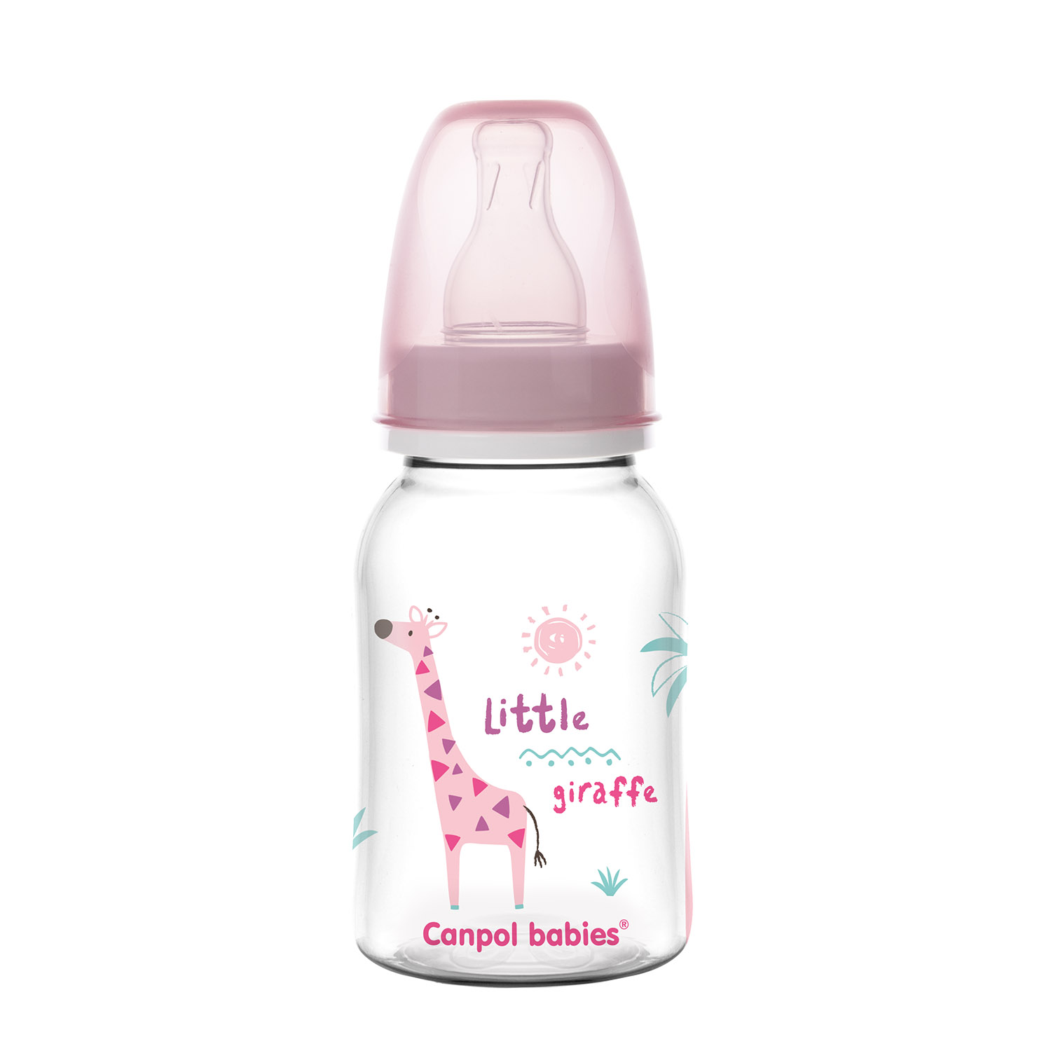 Canpol babies butelka wąska 120ml Africa