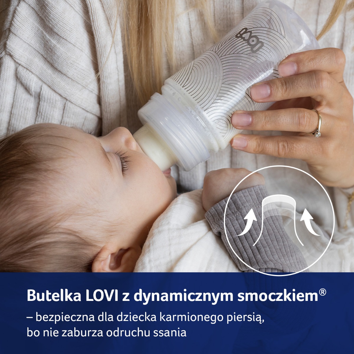 Butelka LOVI Trends 120 ml Harmony