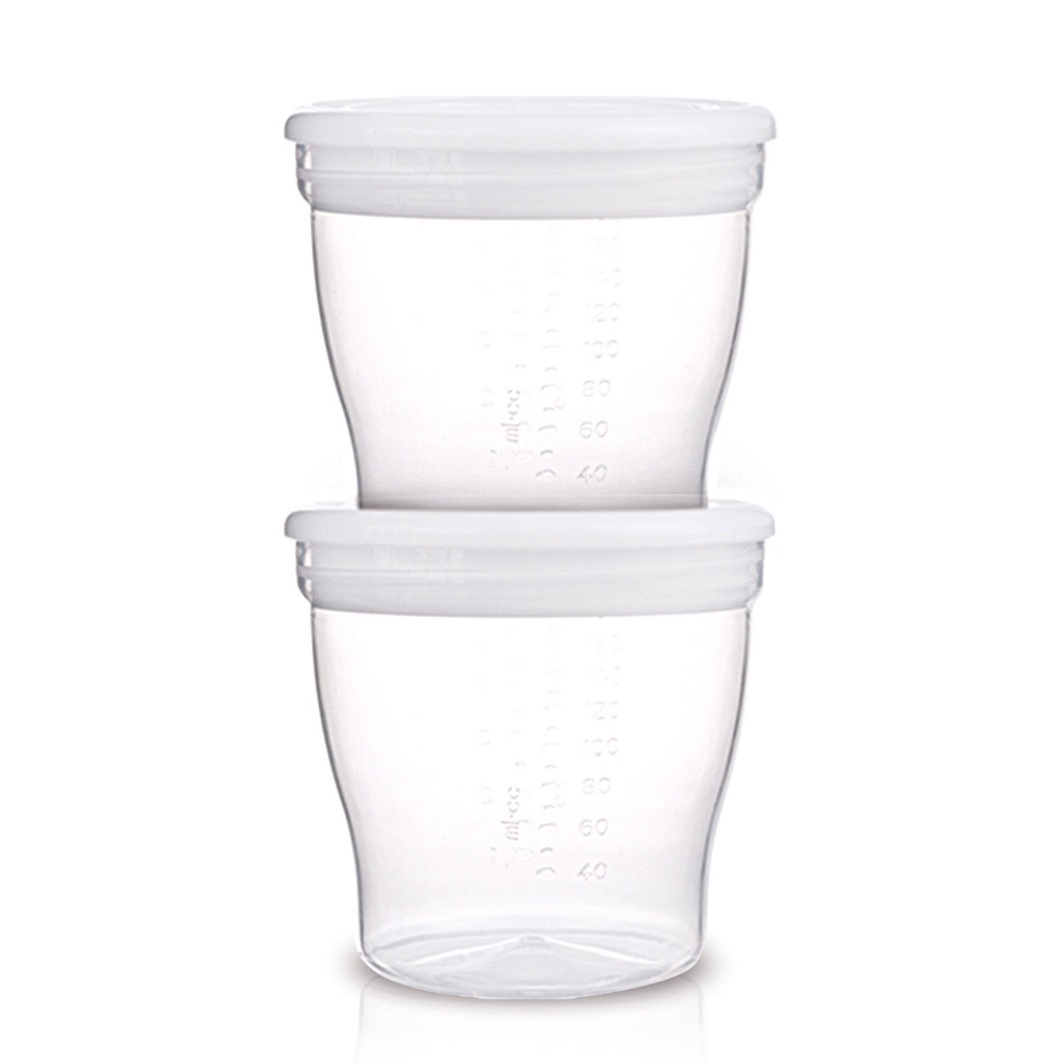 Canpol babies pojemniki do przechowywania pokarmu 180ml, 4 szt.
