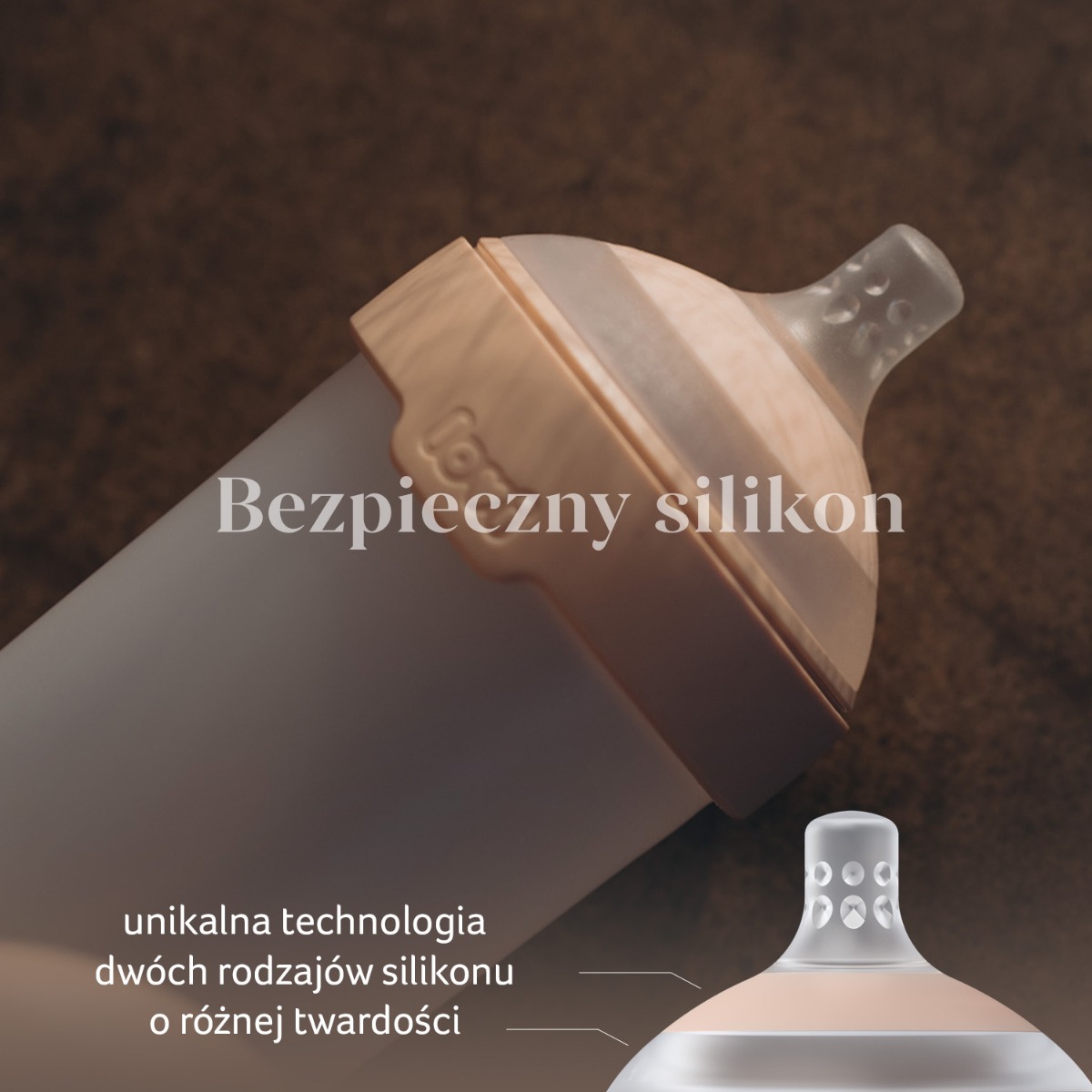 Smoczek dynamiczny do karmienia LOVI Mammafeel 0m+ MINI 1 szt. 