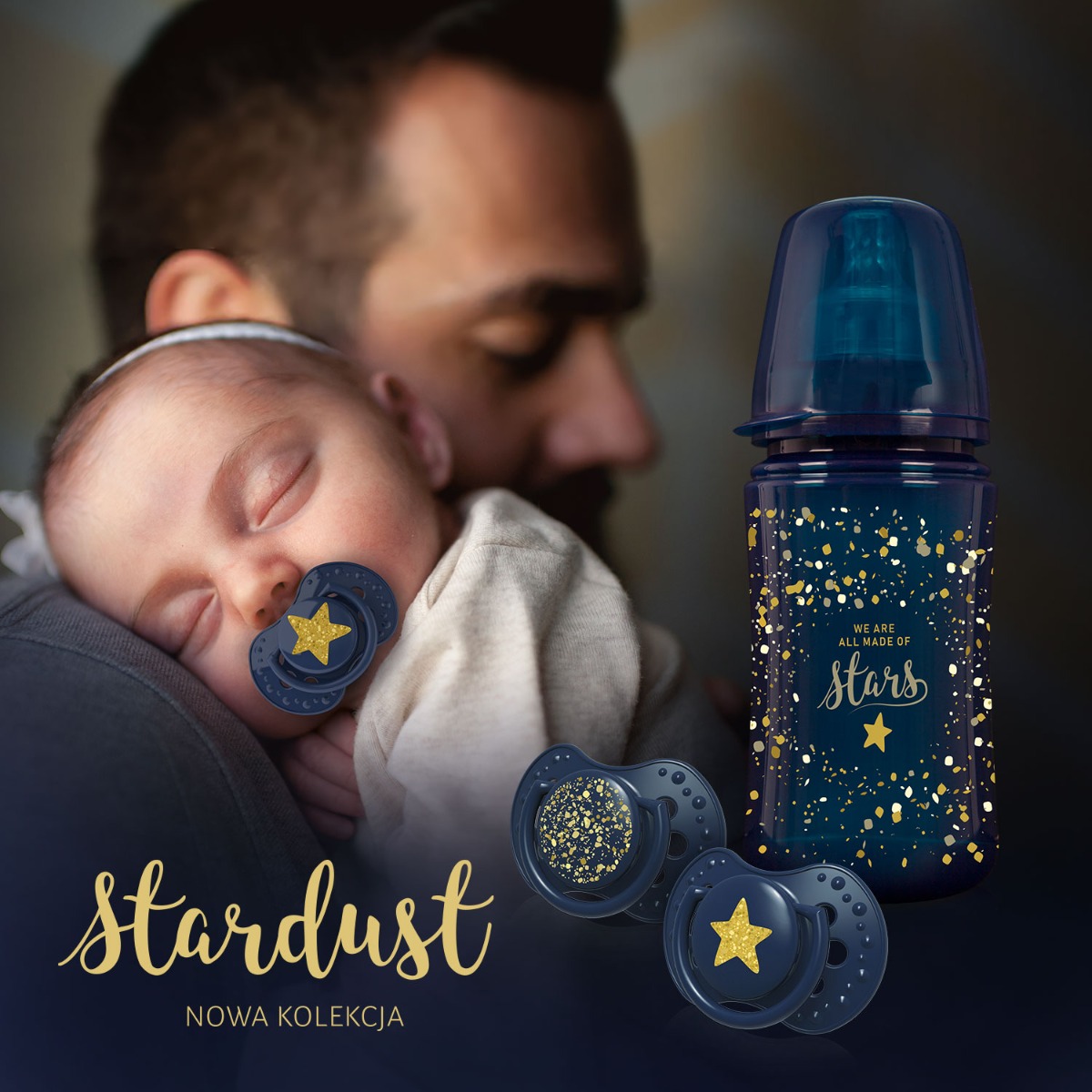 Butelka LOVI 120 ml Stardust
