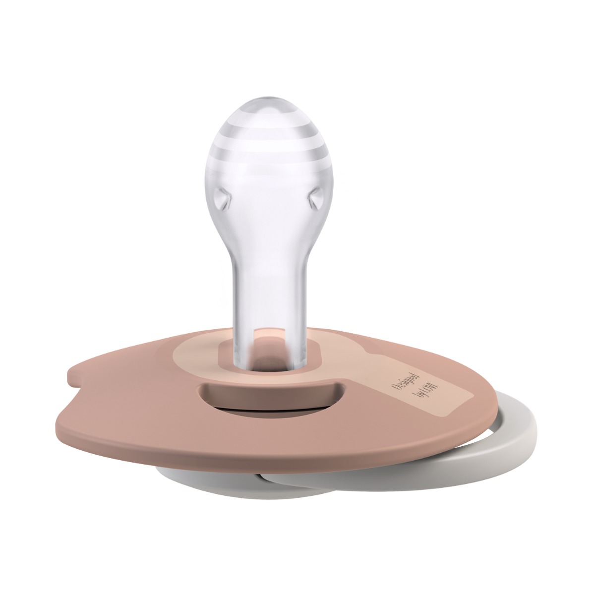 Smoczek silikonowy dynamiczny LOVI Prime 6-18m 2 szt Ivory Glow/Blush Glow​