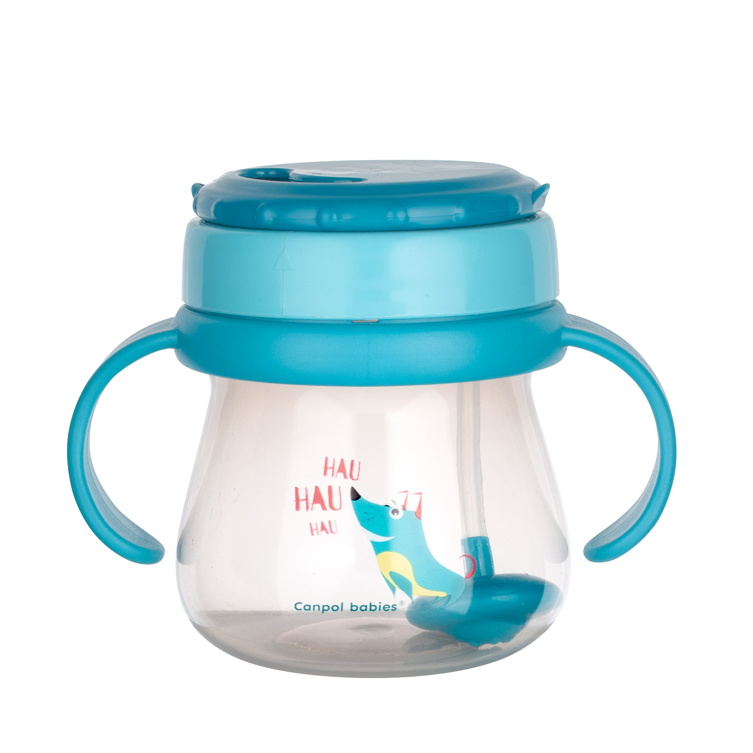 Innowacyjny kubek Canpol babies ze składaną rurką silikonową 250ml