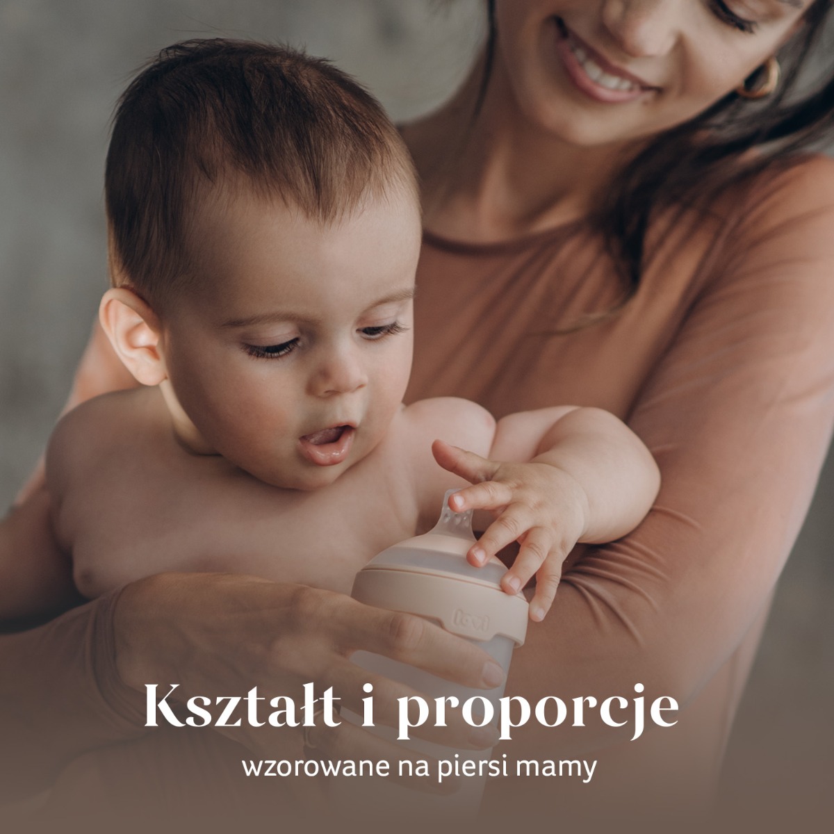 Smoczek dynamiczny do karmienia LOVI Mammafeel 0m+ MINI 1 szt. 