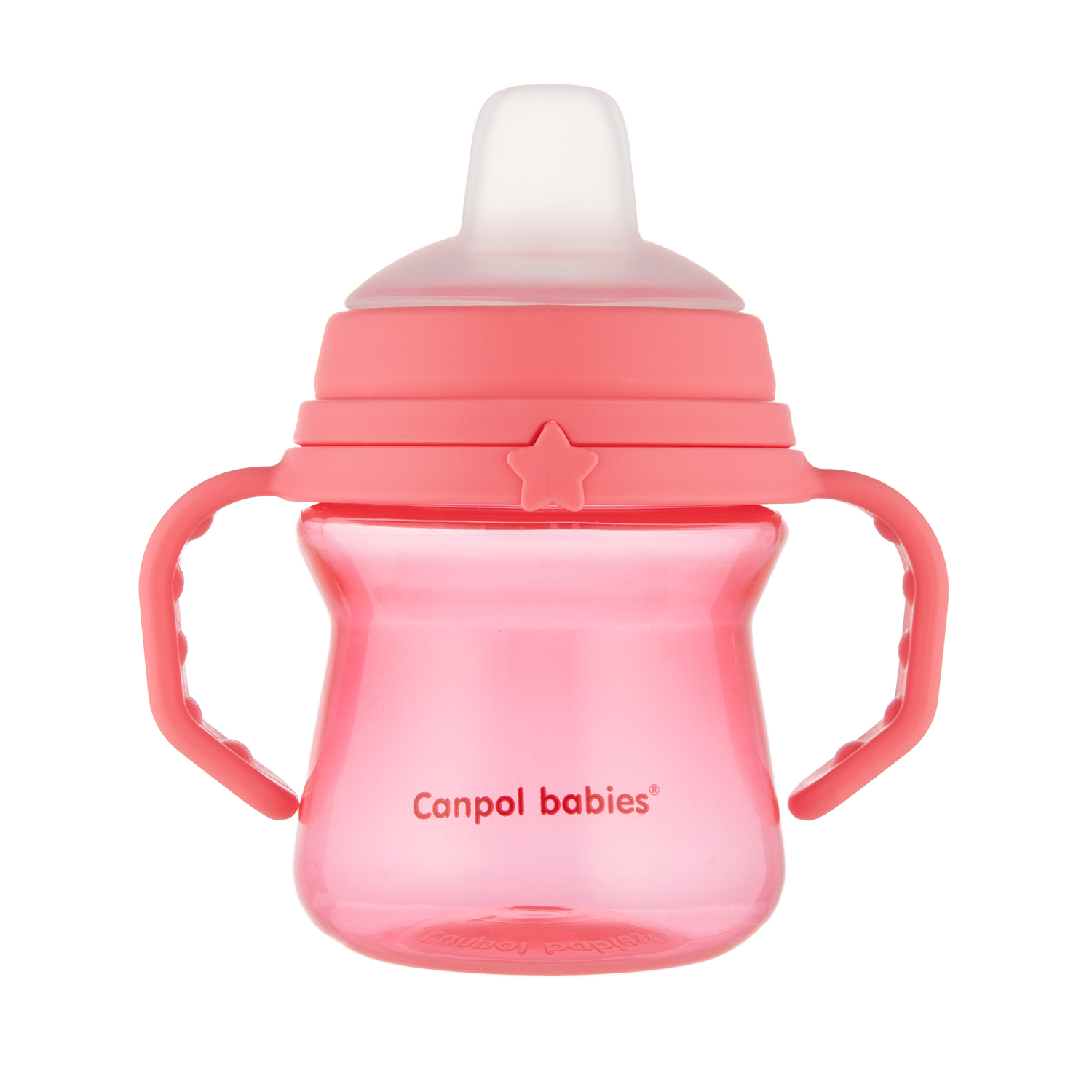 Canpol babies kubek z silikonowym ustnikiem FirstCup 150ml