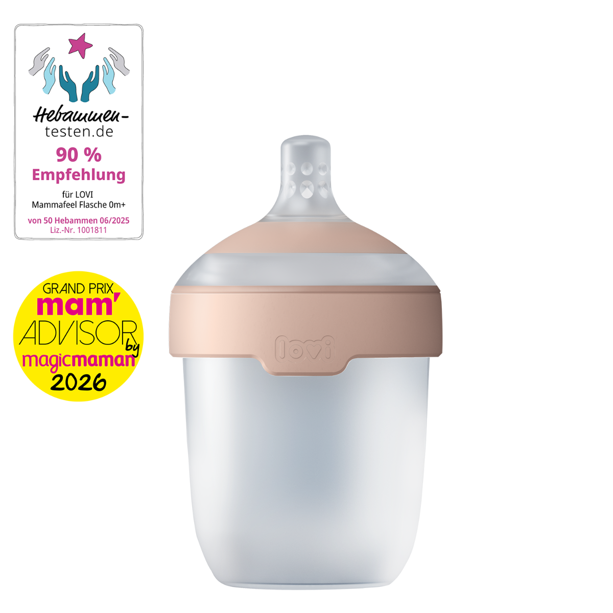 LOVI Dwupak Butelka Mammafeel 150 ml