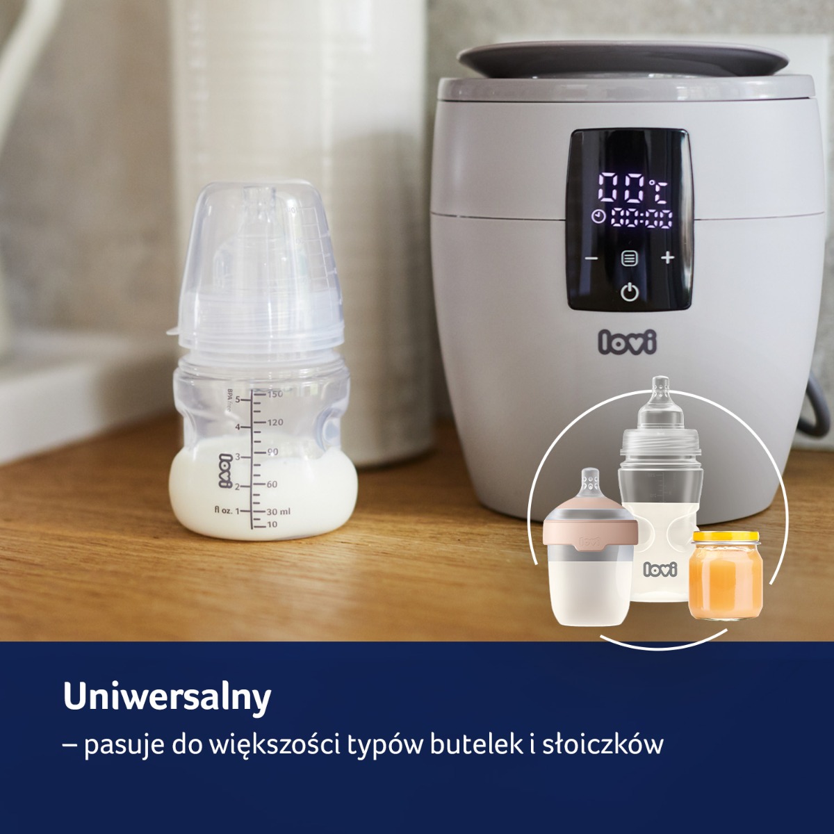 Podgrzewacz do Butelek LOVI Biały