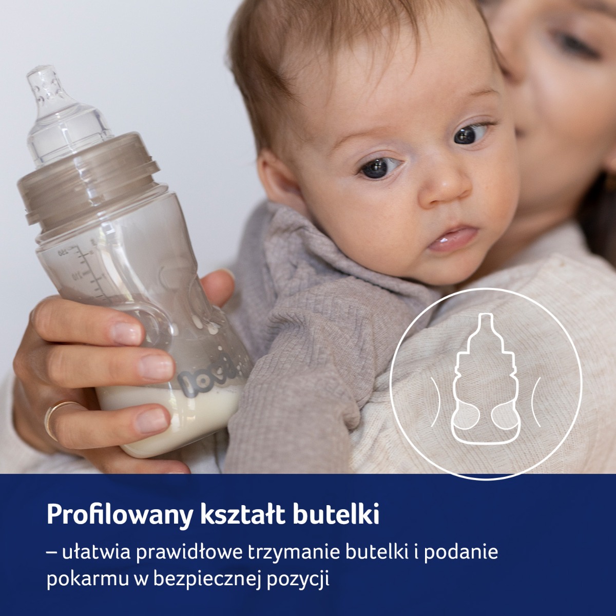 Butelka LOVI Trends 120 ml Pink