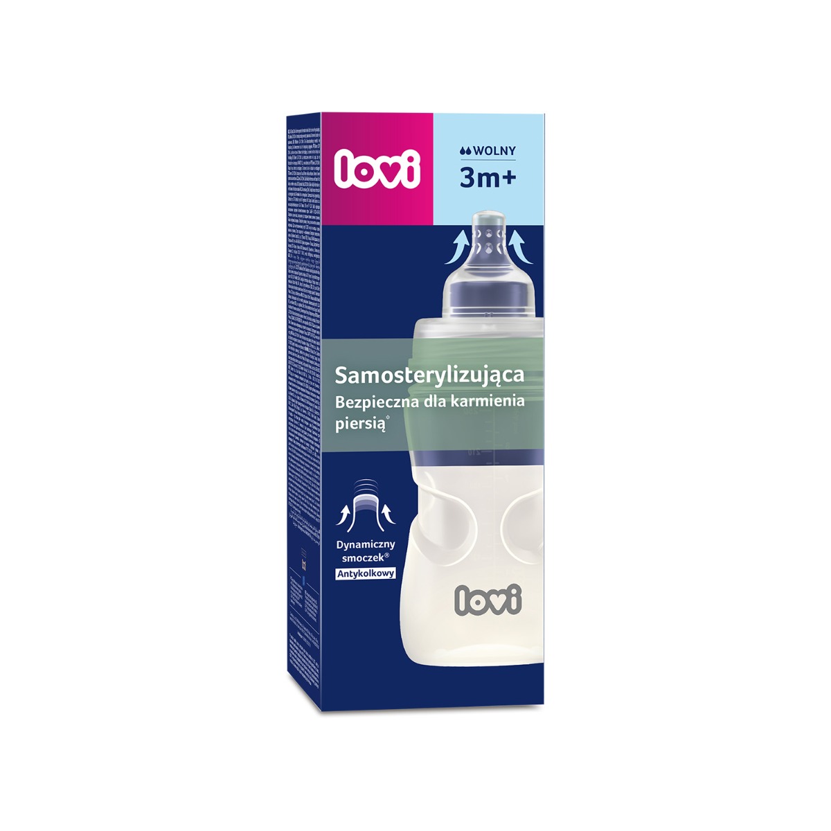 Butelka samosterylizująca LOVI 250 ml