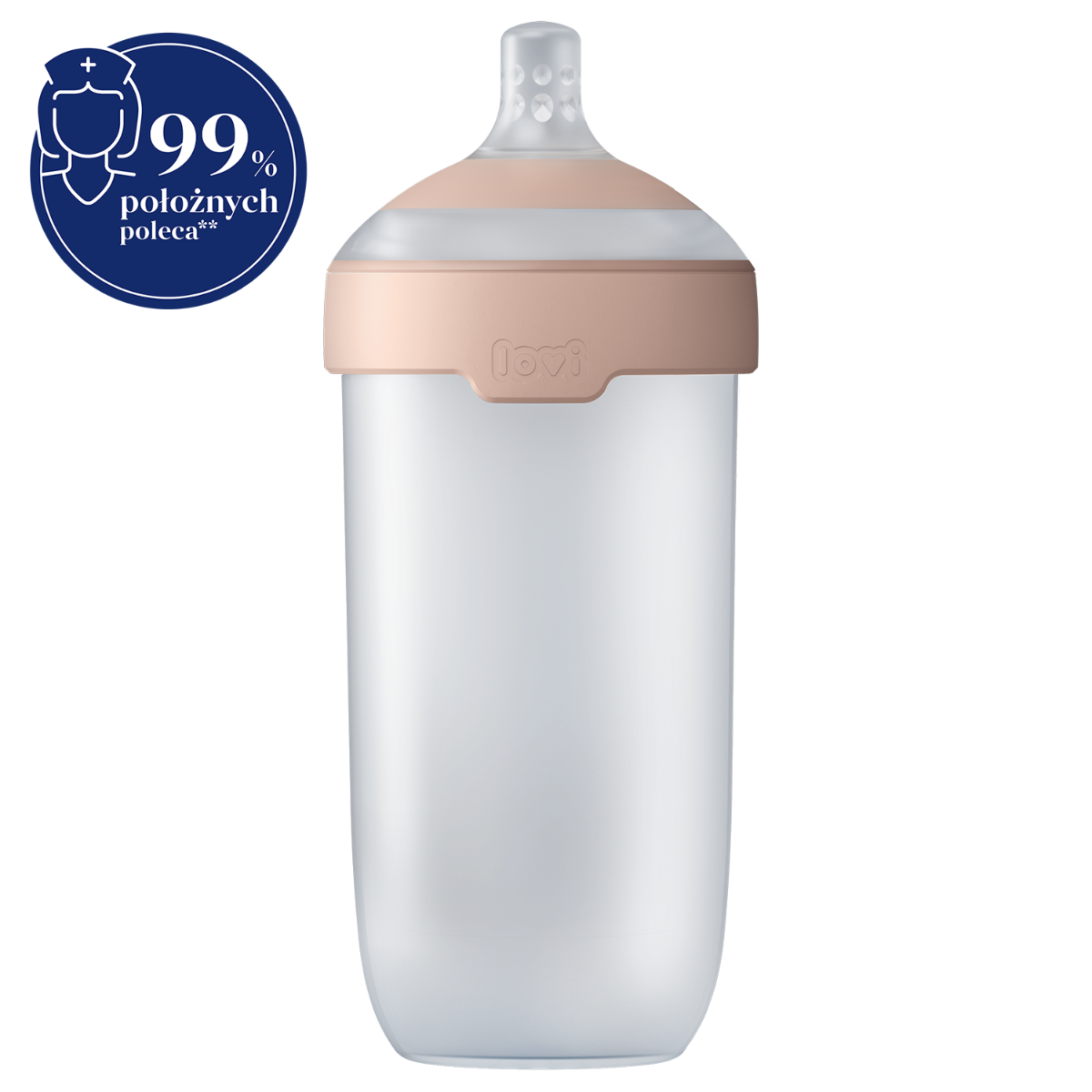 Butelka LOVI Mammafeel 330 ml