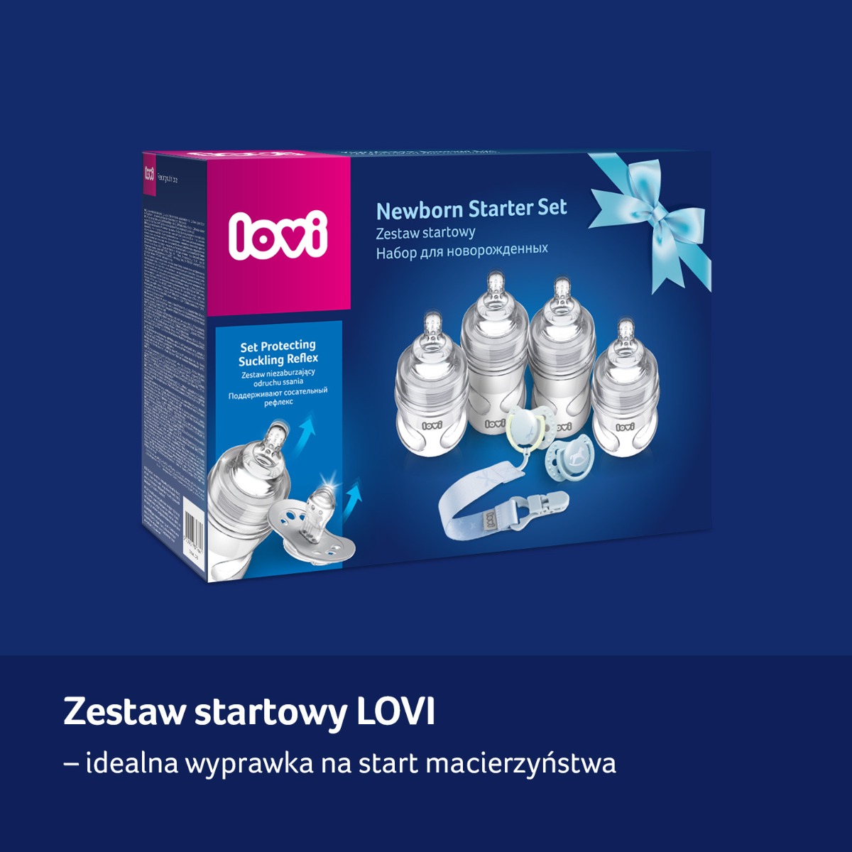 LOVI Zestaw wyprawkowy Baby Shower boy